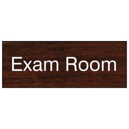 Accuform 8 in W x 3 in H, Engraved Plastic PSG903WL